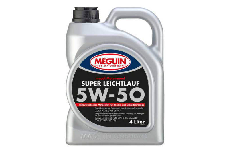 megol Motorenoel Super Leichtlauf SAE 5W50 Meguin