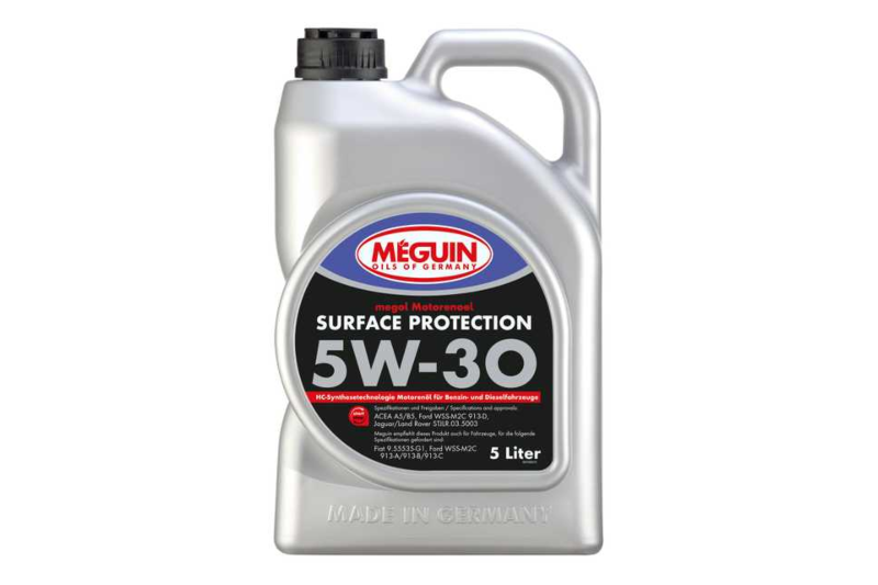 冷凍PL50 F30 H20 ADM20 ADL50 SM30 M30 ML30 megol Motorenoel Surface Protection SAE 5W-30 | Meguin